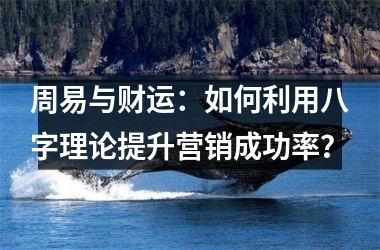 周易与财运：如何利用八字理论提升营销成功率？