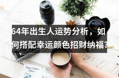 64年出生人运势分析，如何搭配幸运颜色招财纳福？