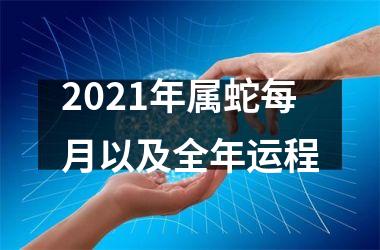 2025年属蛇每月以及全年运程