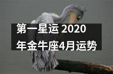 第一星运 2025年金牛座4月运势