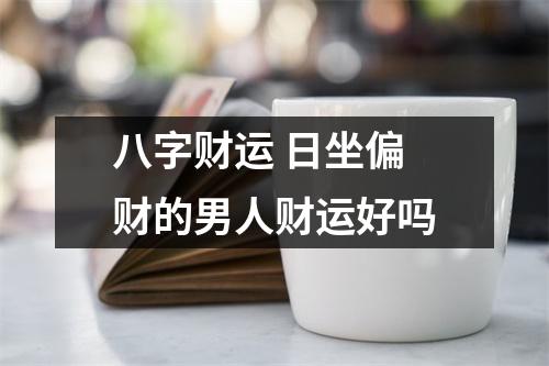 <h3>八字财运日坐偏财的男人财运好吗