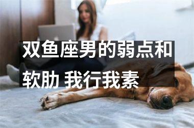 双鱼座男的弱点和软肋 我行我素