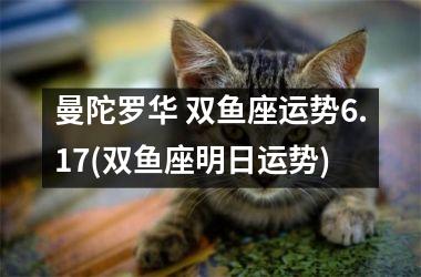 曼陀罗华 双鱼座运势6.17(双鱼座明日运势)