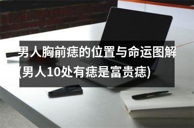 <h3>男人胸前痣的位置与命运图解(男人10处有痣是富贵痣)