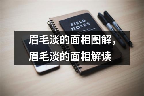 眉毛淡的面相图解，眉毛淡的面相解读