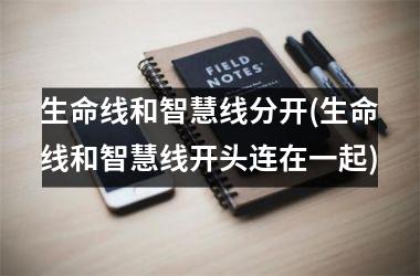 生命线和智慧线分开(生命线和智慧线开头连在一起)