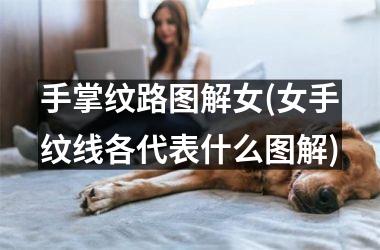 <h3>手掌纹路图解女(女手纹线各代表什么图解)