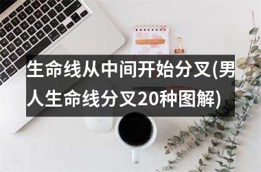 生命线从中间开始分叉(男人生命线分叉20种图解)