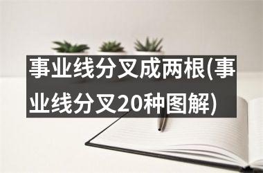 事业线分叉成两根(事业线分叉20种图解)