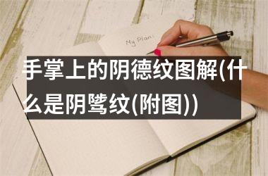 手掌上的阴德纹图解(什么是阴骘纹(附图))