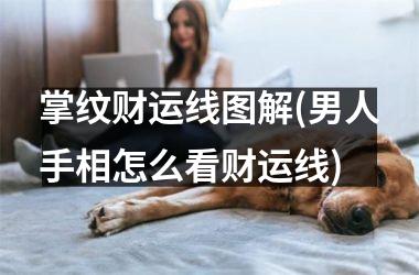 掌纹财运线图解(男人手相怎么看财运线)