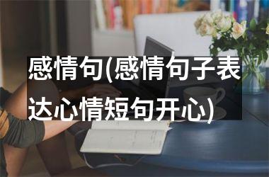 感情句(感情句子表达心情短句开心)