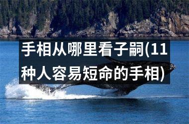 手相从哪里看子嗣(11种人容易短命的手相)