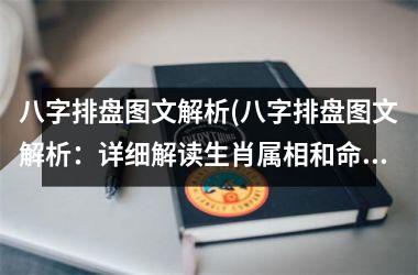 <h3>八字排盘图文解析(八字排盘图文解析：详细解读生肖属相和命运走势)