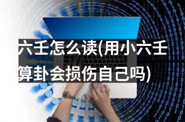 <h3>六壬怎么读(用小六壬算卦会损伤自己吗)