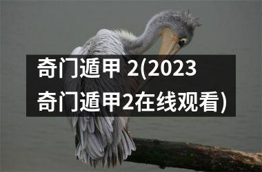 奇门遁甲 2(2025奇门遁