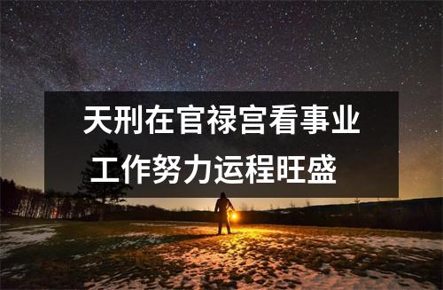 <h3>天刑在官禄宫看事业工作努力运程旺盛