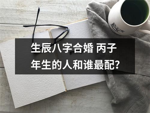 <h3>生辰八字合婚丙子年生的人和谁配？