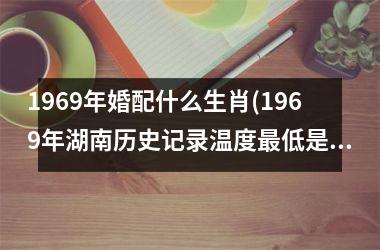 <h3>1969年婚配什么生肖(1969年湖南历史记录温度最低是哪一年)