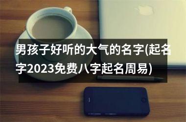 男孩子好听的大气的名字(起名字2025免费八字起名周易)