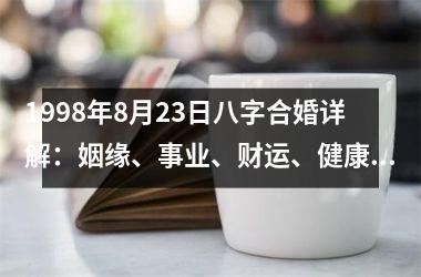 1998年8月23日八字合婚详解：姻缘、事业、财运、健康，全方位解读