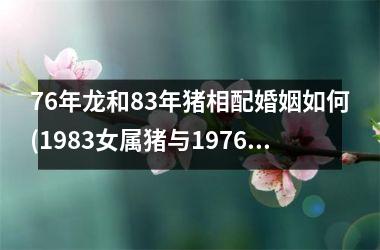 <h3>76年龙和83年猪相配婚姻如何(1983女属猪与1976龙婚配)