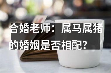 <h3>合婚老师：属马属猪的婚姻是否相配？