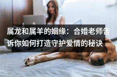 属龙和属羊的姻缘：合婚老师告诉你如何打造守护爱情的秘诀